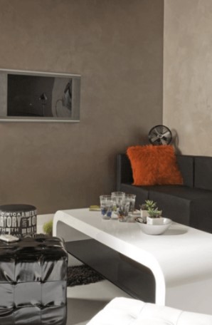 Декорування стін з фектом перлів