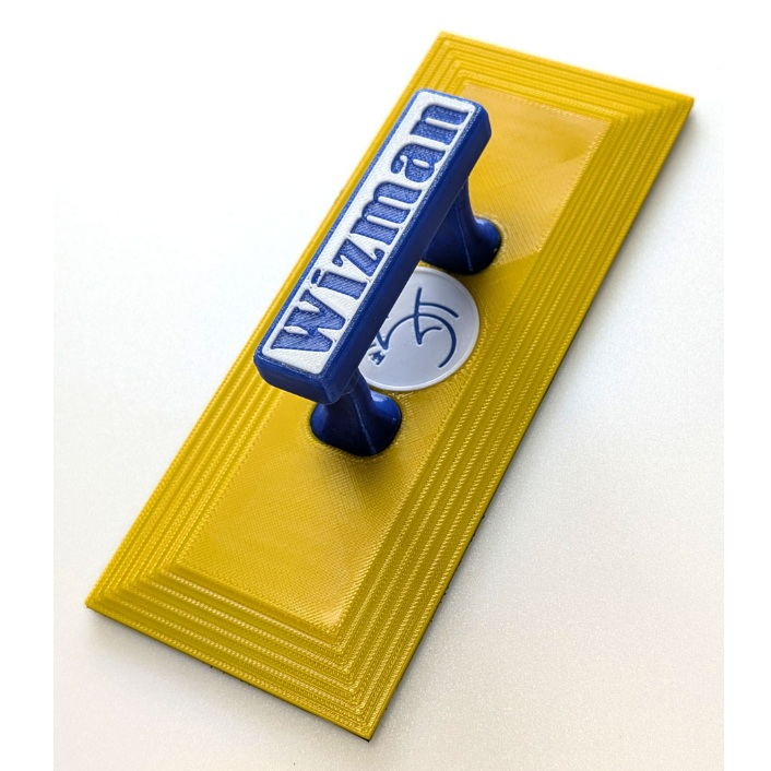 Шліфувальна терка WIZMAN, прямокутна, 185 мм*65мм