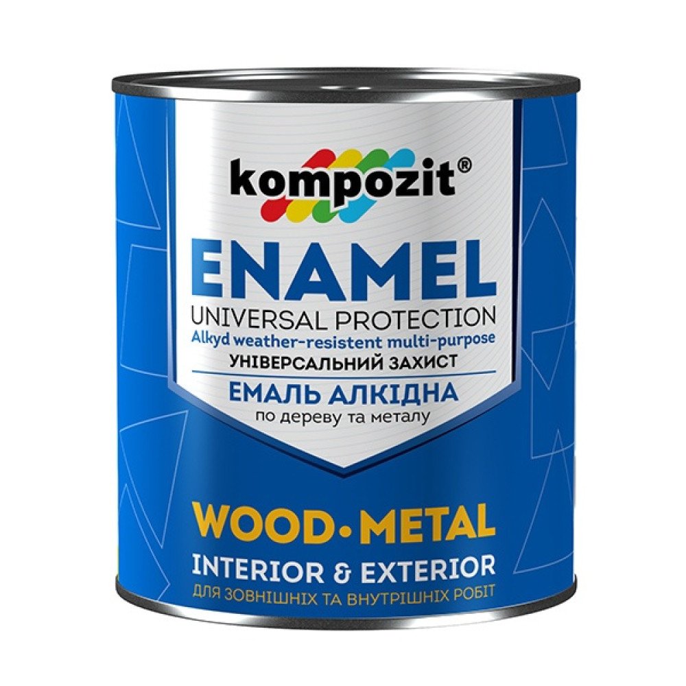 Емаль алкідна ПФ-115 Kompozit 2.8 кг білий