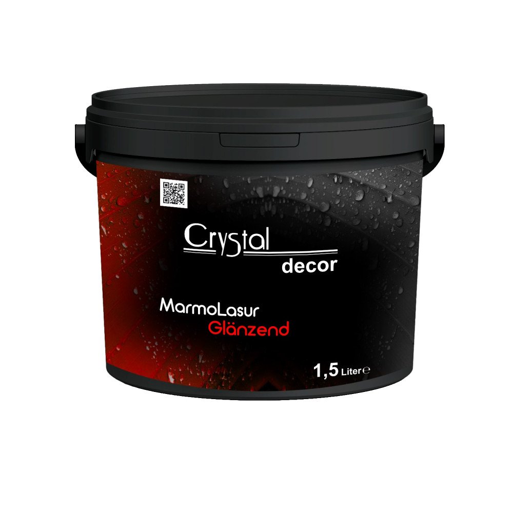 Глянцева лесуюча фарба (лазур) Crystal Decor MarmoLasur Glanzend 1,5 л