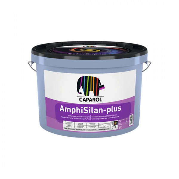 Силіконова фасадна фарба Caparol Amphisilan-Plus 10 л (В1) 