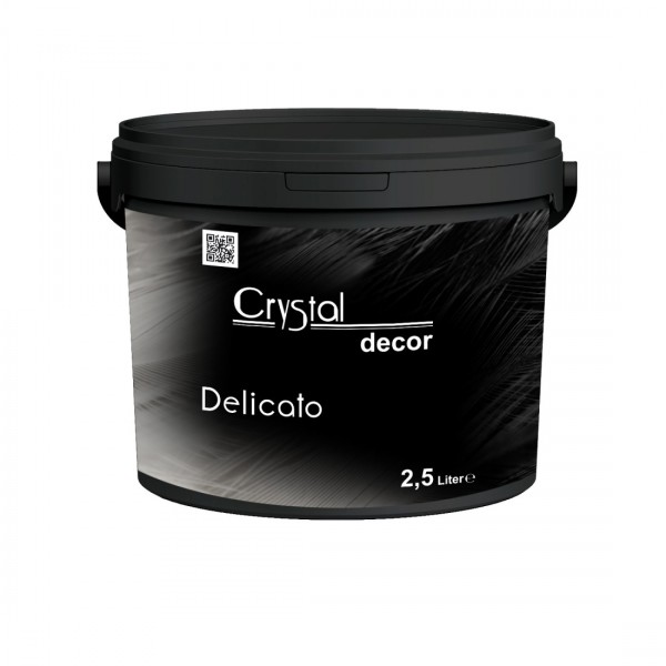 Дисперсійна декоративна маса Crystal Decor Delicato 2,5 л