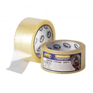 Пакувальна стрічка HPX 48мм x 66м х 45 мкм прозора
